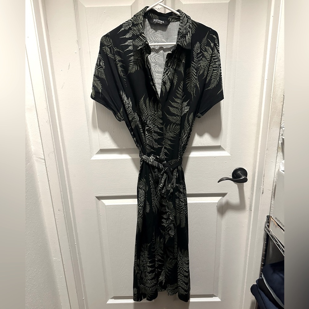 Disturbia - Fern Midi Shirt Dress